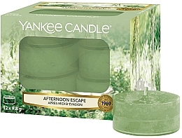 Fragrances, Perfumes, Cosmetics Tea Light Candles - Yankee Candle Afternoon Escape Tealights