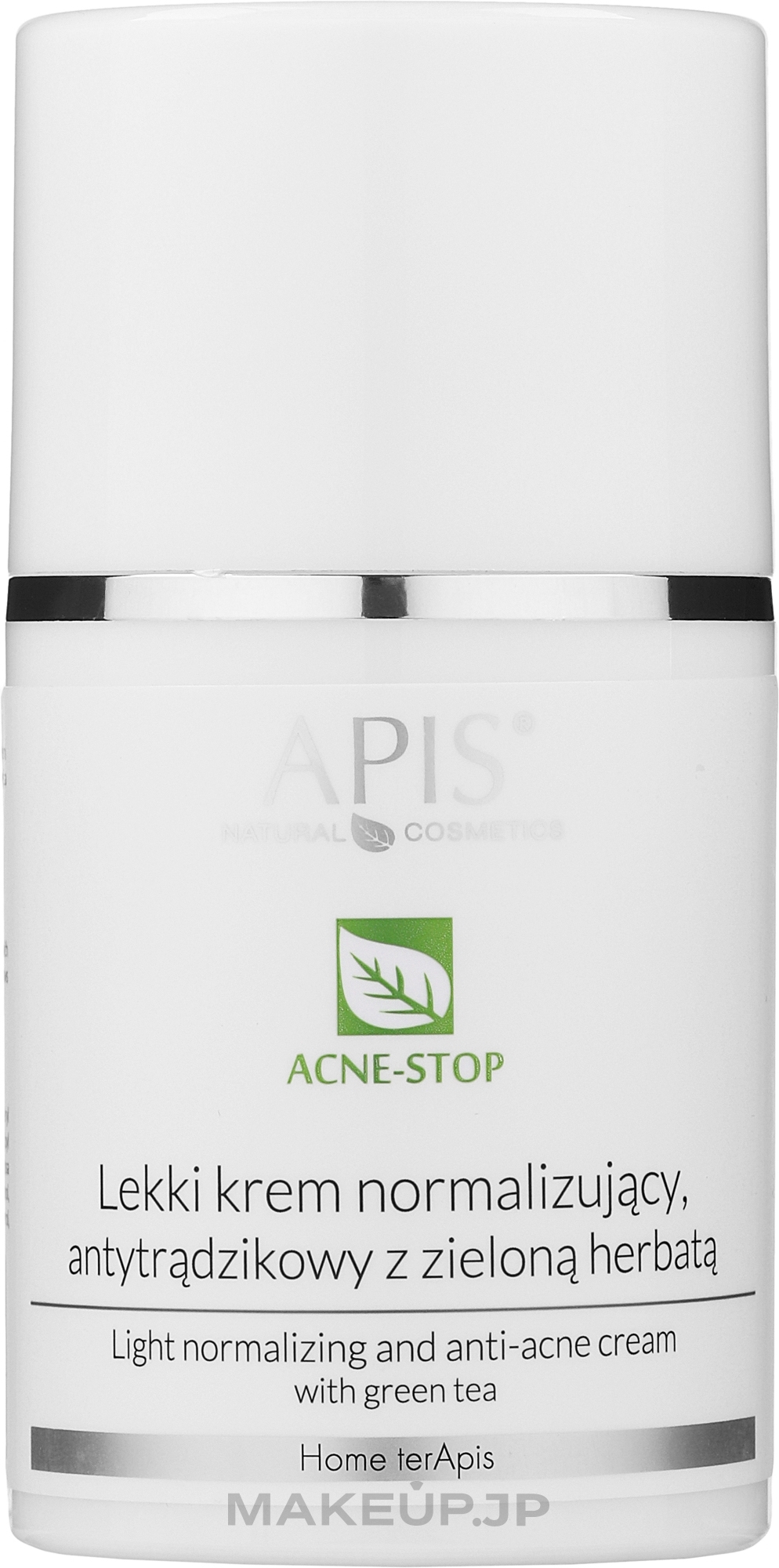 Normalizing Anti-Acne Cream "Green Tea" - APIS Professional Home TerApis — photo 50 ml