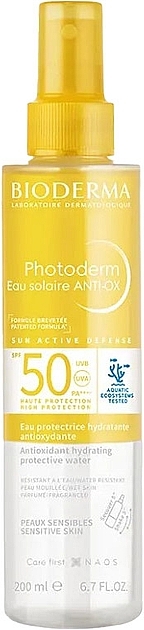 Sunscreen Spray - Bioderma Photoderm Anti-Ox SPF 50 — photo N1