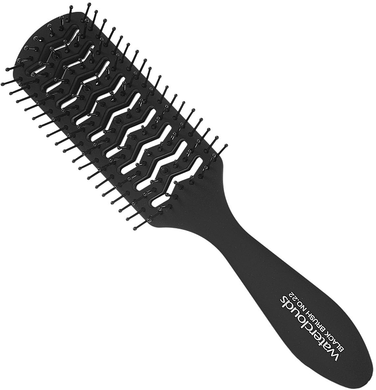 Hair Brush - Waterclouds Black Brush No.22 — photo N5