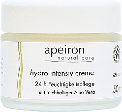 Intensive Moisturizing Cream - Apeiron Hydro Intensiv Cream 24h — photo N2