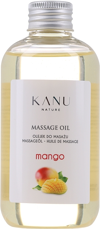 Massage Oil "Mango" - Kanu Nature Mango Massage Oil — photo N1