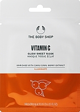 Vitamin C Glow Sheet Mask - The Body Shop Vitamin C Glow Sheet Mask — photo N1