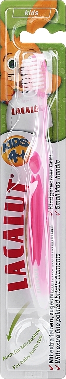 Kids Toothbrush, pink - Lacalut  — photo N1