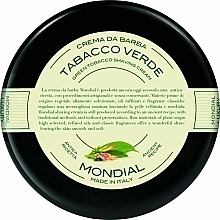Fragrances, Perfumes, Cosmetics Plexi Tabacco Verde Shaving Cream - Mondial Shaving Cream Wooden Bowl