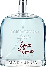 Fragrances, Perfumes, Cosmetics Dolce & Gabbana Light Blue Love is Love Pour Homme - Eau de Toilette (tester without cap)