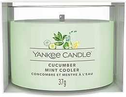 Fragrances, Perfumes, Cosmetics Mini Scented Candle in Glass - Yankee Candle Cucumber Mint Cooler Mini