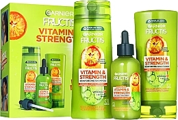 Fragrances, Perfumes, Cosmetics Set - Garnier Fructis Vitamin & Strength