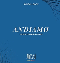 Hair Color Palette - Aloxxi Swatch Book ANDIAMO Express Permanent Colour — photo N1