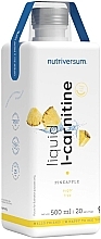 Fragrances, Perfumes, Cosmetics L-Carnitine Liquid Dietary Supplement - Pineapple Flavour - Nutriversum L-Carnitine Liquid