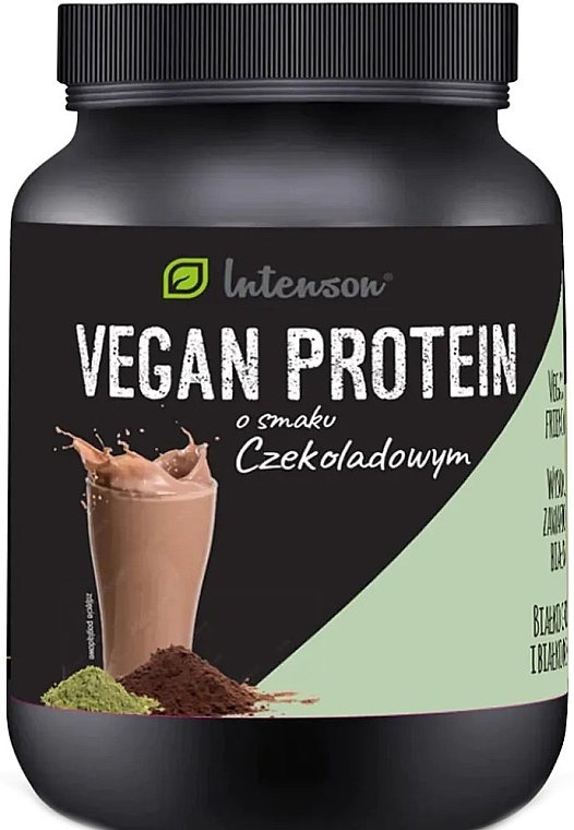 Chocolate Vegan Protein - Intenson Vegan Protein Chocolate — photo N1