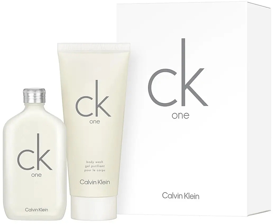Calvin Klein CK One - Set (edt/50ml + sh/gel/100ml) — photo N1