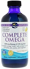 Omega-3-6-9 Dietary Supplement with Lemon Taste, 1270mg - Nordic Naturals Complete Omega Lemon — photo N1
