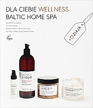 Fragrances, Perfumes, Cosmetics Set - Ziaja Baltic Home Spa Wellness Set (cr/50ml + sh/gel/500ml + scr/300ml + cr/300ml)