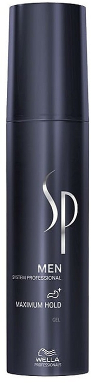 Extra Strong Hold Hair Styling Gel - Wella SP Men Maximum Hold — photo N1