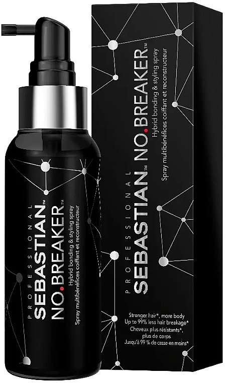 Hybrid Styling Spray - Sebastian Professional No.Breaker Anti-Breakage Hybrid Fixation and Styling Spray — photo N2