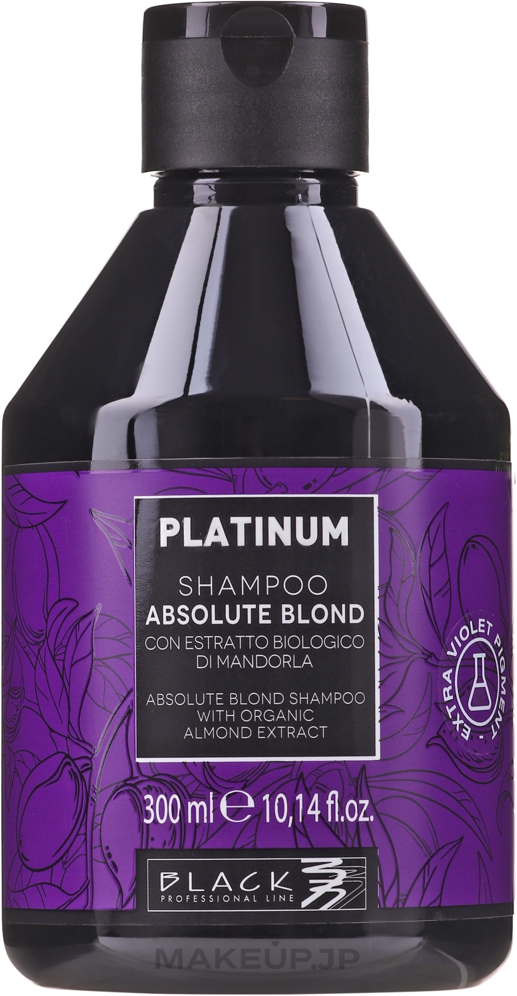 Bleached Hair Shampoo - Black Professional Line Platinum Absolute Blond Shampoo — photo 300 ml