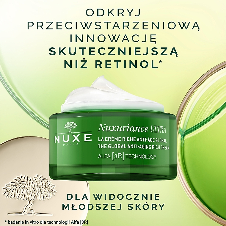 Face Cream for Dry & Very Dry Skin - Nuxe Nuxuriance Ultra The Global Anti-Aging Rich Cream — photo N3