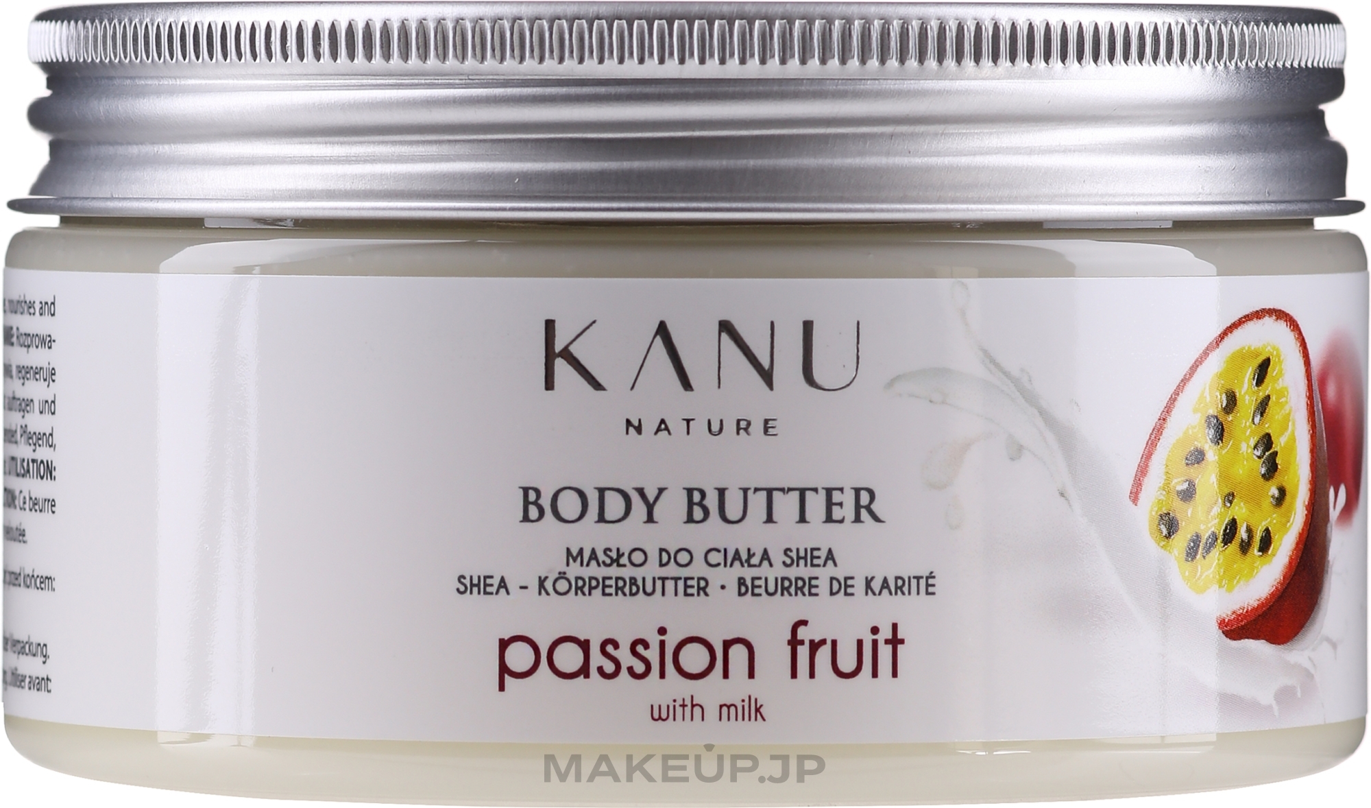 Body Butter "Passion Fruit" - Kanu Nature Passion Fruit Body Butter — photo 190 g