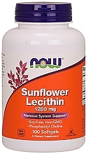 Sunflower Lecithin 1200 mg Softgels - Now Foods Sunflower Lecithin 1200mg Softgels — photo N1
