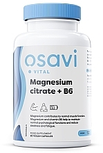 Magnesium Citrate + B6 Dietary Supplement, 375 mg - Osavi Magnesium Citrate + B6 375mg — photo N1