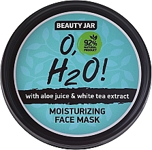 Fragrances, Perfumes, Cosmetics Moisturizing Face Mask - Beauty Jar O,H2O Moisturizing Face Mask