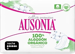 Fragrances, Perfumes, Cosmetics Pantiliners, 9 pcs - Ausonia Cotton Protection