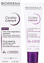 ウルトラリペア スージング フェイス・ボディ・インティメイトゾーンクリーム - Bioderma Cicabio Crem+ ウルトラ リペア スージング クリーム — photo N2