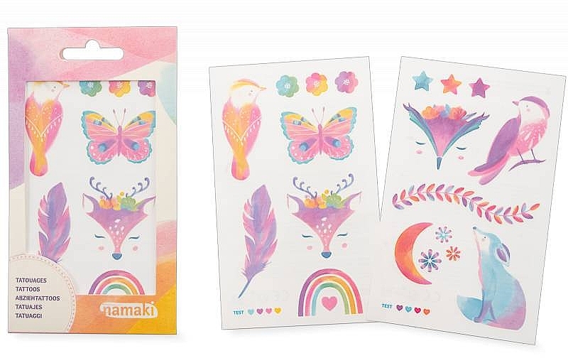 Kids Temporary Tattoo 'Fairies' - Namaki Fairy Tattoos — photo N1