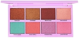 Fragrances, Perfumes, Cosmetics Makeup Palette - Makeup Revolution Under Your Spell 9 Jewel Eyeshadow Eye Palette