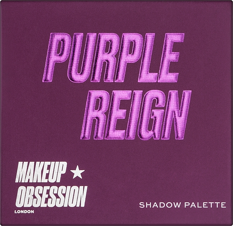 Eyeshadow Palette - Makeup Obsession Purple Reign Eyeshadow Palette — photo N2