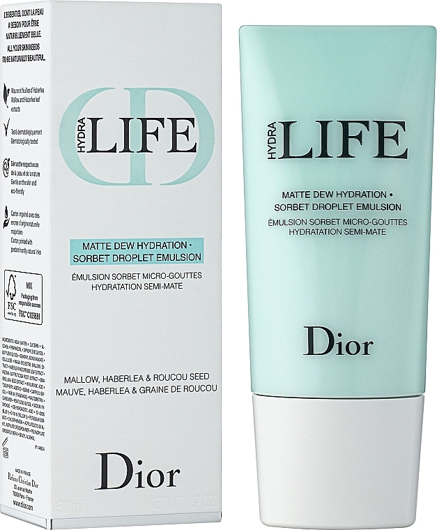 Face Emulsion - Dior Hydra Life Sorbet Emulsion  — photo N1