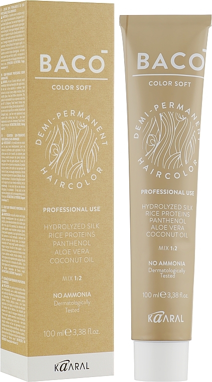 Ammonia-Free Color - Kaaral Baco Soft Color Hair — photo N12