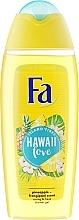 Fragrances, Perfumes, Cosmetics Shower Gel with Pineapple Scent - Fa Island Vibes Hawaii Love Shower Gel