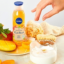 Shower Gel "Apricot, Mango, Rice Milk" - Nivea Fresh Blends Refreshing Shower Apricot Mango Rice Milk — photo N3