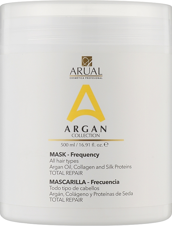 Frequent Use Mask for All Hair Types - Arual Argan Collection Frequency Mask — photo N3