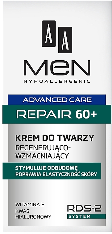 Face Cream - AA Men Advanced Repair 60+ Face Cream — photo N3