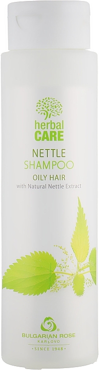 Nettle Phyto Shampoo for Oily Hair - Bulgarian Rose Herbal Care Nettle Shampoo — photo N1