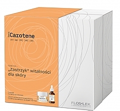 Fragrances, Perfumes, Cosmetics Set - Floslek Beta Carotene (f/cr/50ml + f/oil/30ml)