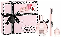 Fragrances, Perfumes, Cosmetics Viktor & Rolf Flowerbomb - Set (edp/50ml + edp/mini/10ml + edp/mini/7ml)