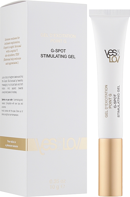 Stimulating Gel for Intravaginal Action - YESforLOV G-Spot Stimulating Gel — photo N1