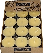 Fragrances, Perfumes, Cosmetics Tea Candles 'Vanilla', 30 pcs - Admit Scented Eco Series Vanilla