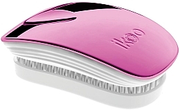 Fragrances, Perfumes, Cosmetics Hair Brush - Ikoo Pocket Pink White Brush