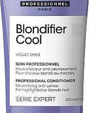 Conditioner - L'Oreal Professionnel Serie Expert Blondifier Cool Conditioner — photo N3