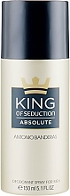 Fragrances, Perfumes, Cosmetics Antonio Banderas King of Seduction Absolute - Deodorant Spray