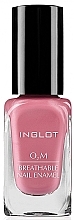 Fragrances, Perfumes, Cosmetics Breathable Glossy Nail Polish - Inglot O2M Breathable Nail Enamel