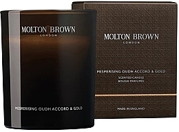 Molton Brown Mesmerising Oudh Accord & Gold Signature - Scented Candle — photo N1