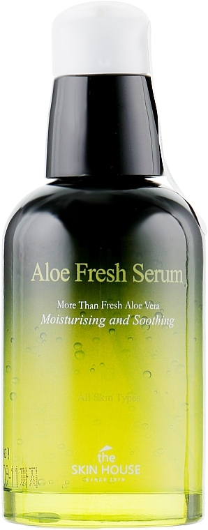 Moisturizing Soothing Serum with Aloe Extract - The Skin House Aloe Fresh Serum — photo N2