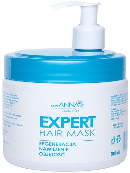 Hair Mask - New Anna Cosmetics Expert Hair Mask — photo N1