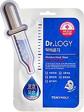 Fragrances, Perfumes, Cosmetics Moisturizing Sheet Mask - Tony Moly Dr.Logy Moisture Mask Sheet